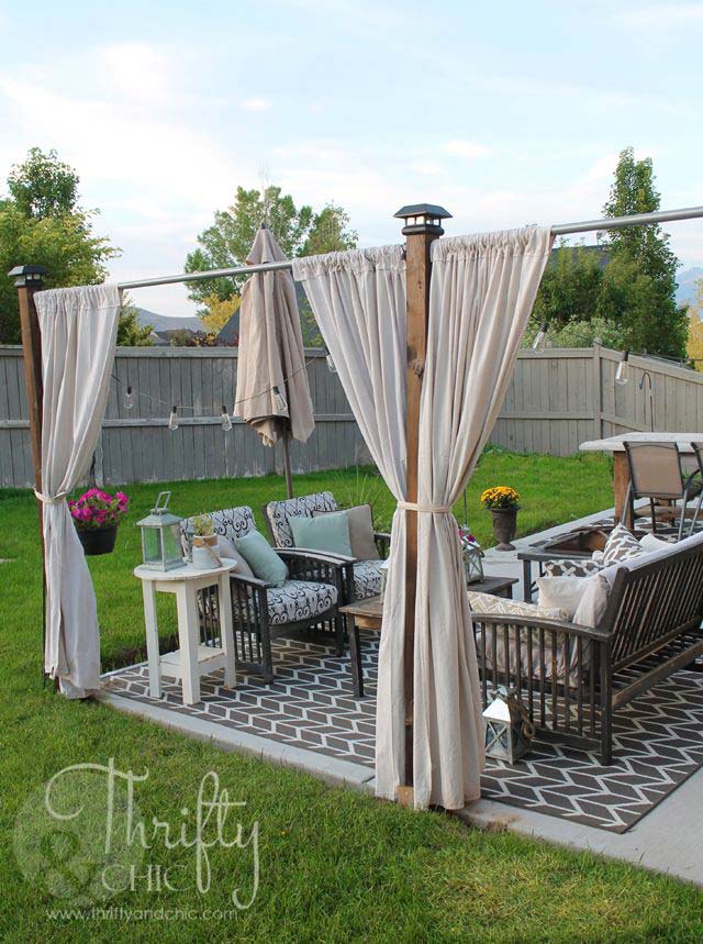 Summer Patio And Yard Lazytries, How To Make A Patio Privacy Screen