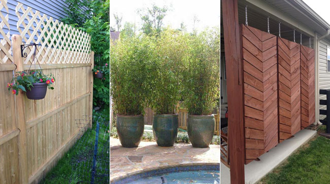 Summer Patio And Yard Lazytries, Portable Privacy Fence For Patio
