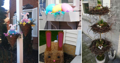 10 Cool Decorations Brighten Up Your Easter Front Porch