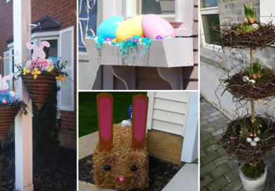 10 Cool Decorations Brighten Up Your Easter Front Porch